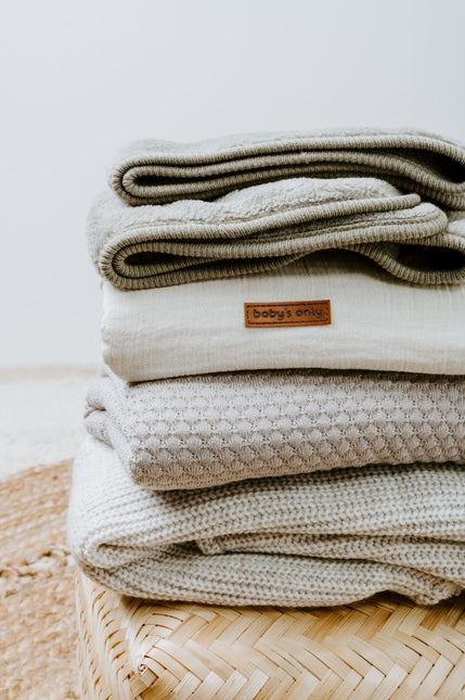 Ledikantdeken Breeze warm linen - Babywinkel - 8720512369878