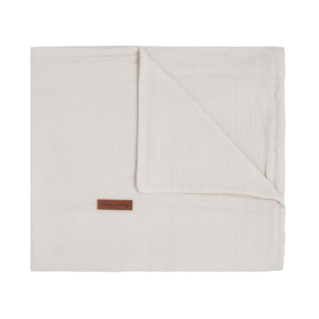 Ledikantdeken Breeze warm linen - Babywinkel - 8720512369878