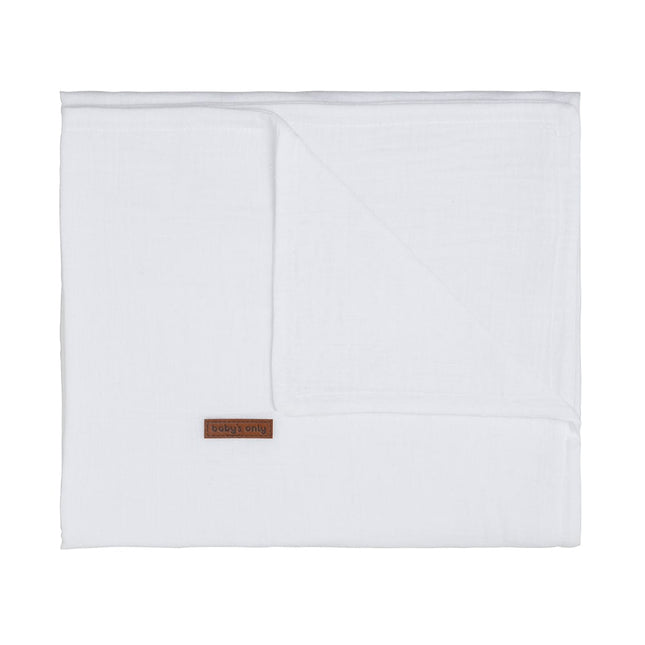 Ledikantdeken Breeze wit - Babywinkel - 8720512369847