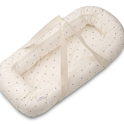 Liewood Babynestje Gro Classic Dot Creme De La Creme - Liewood - Babywinkel - 5713370588010