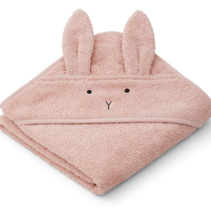 Liewood Badcape Baby Albert Rabbit Rose koop je bij Babywinkel