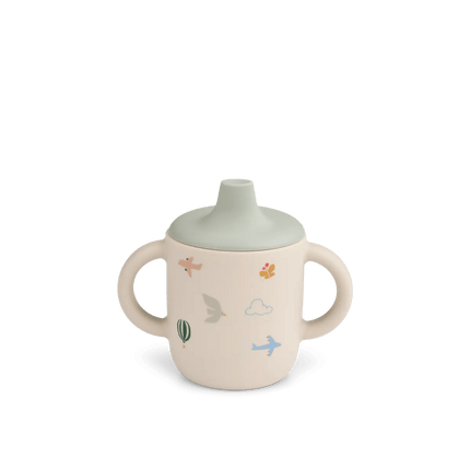 Liewood Drinkbeker Seil Sippy Flying / Sandy koop je bij Babywinkel