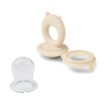 Liewood Fingerfeeder Miranda Cat Shape Tuscany Rose/Apple Blossom 2St - Liewood - Babywinkel - 5715493132231
