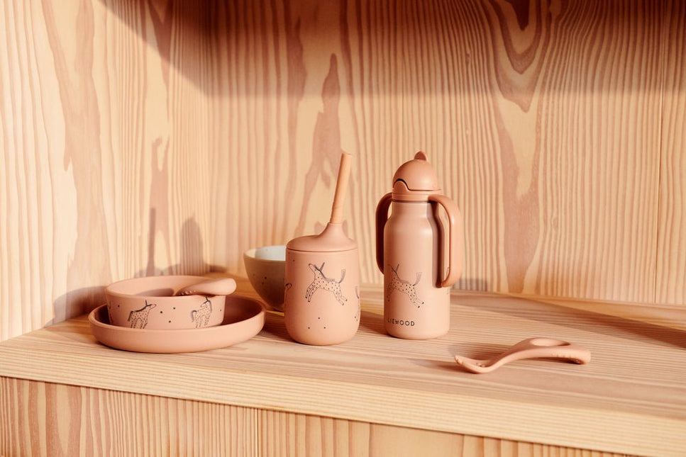 Liewood Kinderservies Set Ryle Unicorn/Pale Tuscany - Liewood - Babywinkel - 5715493377335