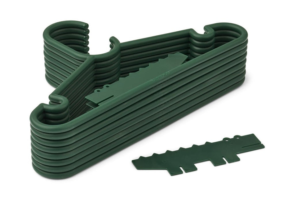 Liewood Kledinghanger Falton Crocodile Garden Green 8St koop je bij Babywinkel