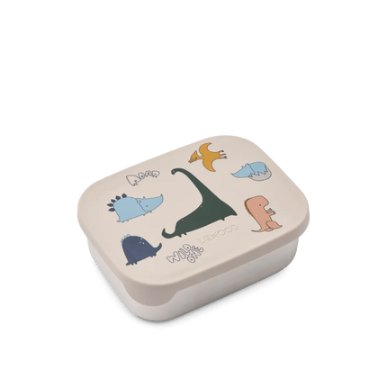 Liewood Lunchbox Dino Roar / Sandy koop je bij Babywinkel