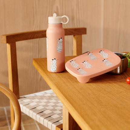 Liewood Lunchtrommel Arthur Cat Tuscany Rose - Liewood - Babywinkel - 5715493337261