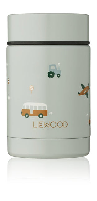 Liewood Opbergbakjes Nadja Vehicles/Dove Blue - Liewood - Babywinkel - 5715493468309