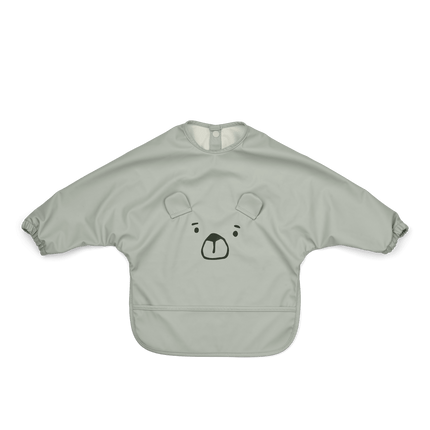 Liewood Slabbetje Merle Mr bear dove blue koop je bij Babywinkel