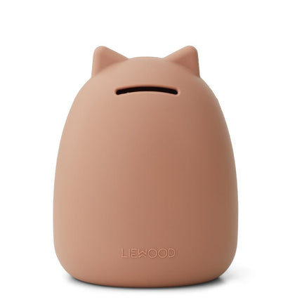 Liewood Spaarpot Palma Cat Dark Rose - Liewood - Babywinkel - 5713370205269