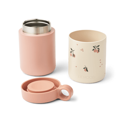 Liewood Thermos Bakje Kian Peach / Sea Shell - Liewood - Babywinkel - 5715493372811