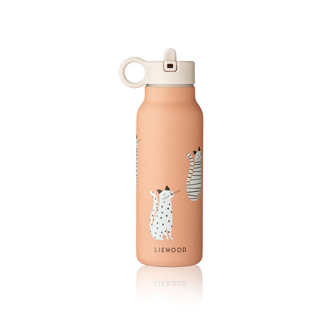Liewood Waterfles Falk Cat/Tuscany Rose 350Ml - Liewood - Babywinkel - 5715493372897