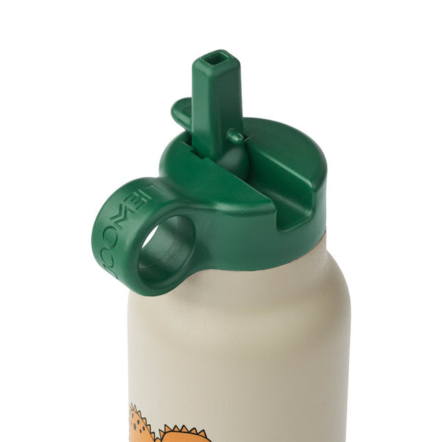Liewood Waterfles Falk Dinosaurs/Mist 350Ml - Liewood - Babywinkel - 5715493372880