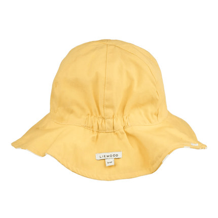 Liewood Zonnehoedje Baby Flower / Lemon Yellow koop je bij Babywinkel