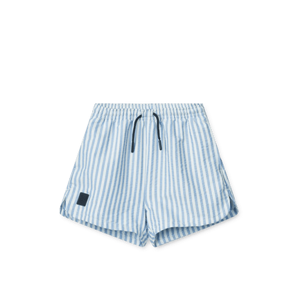 Liewood Zwembroek Kind Aiden Y/D Stripe Riverside / Creme De La Creme koop je bij Babywinkel