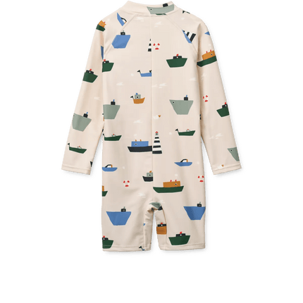 Liewood Zwempak Kind Max Sailing / Sandy koop je bij Babywinkel