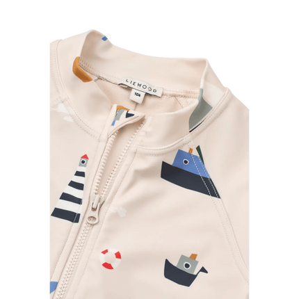 Liewood Zwempak Kind Max Sailing / Sandy koop je bij Babywinkel