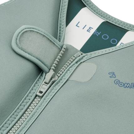 Liewood Zwemvest Dove It comes in waves / Peppermint koop je bij Babywinkel