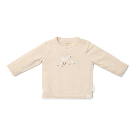 Little Dutch Baby Shirt Lange Mouw Sand - Babywinkel - 8721122582336