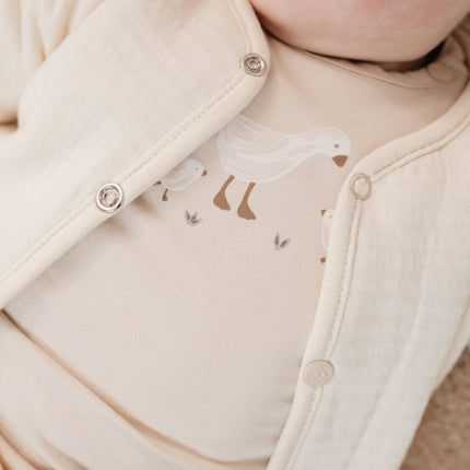 Little Dutch Baby Shirt Lange Mouw Sand - Babywinkel - 8721122582336