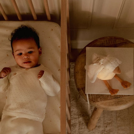 Little Dutch Baby Vestje Overslag Off White - Babywinkel - 8721122582633