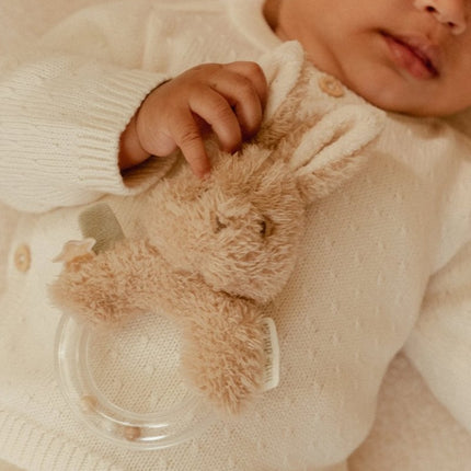 Little Dutch Baby Vestje Overslag Off White - Babywinkel - 8721122582633