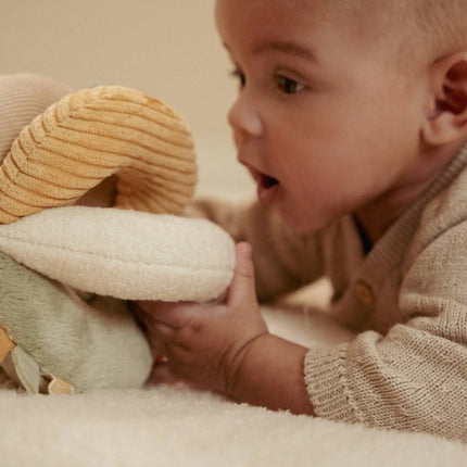 Little Dutch Baby Vestje Overslag Soft Beige Melee - Babywinkel - 8721122582572