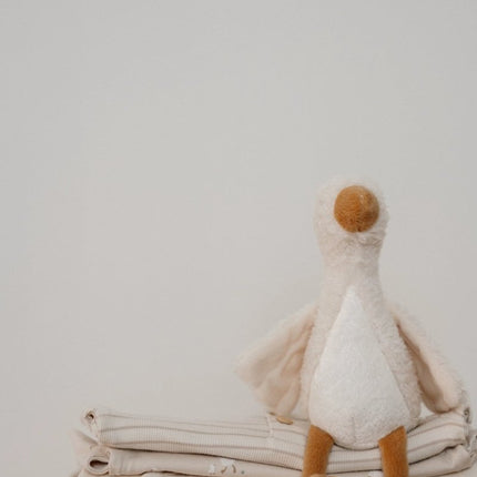 Little Dutch Baby Vestje Overslag Soft Beige Melee - Babywinkel - 8721122582572