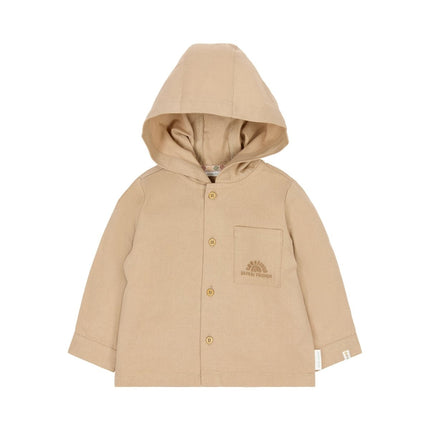 Little Dutch Baby Vestje Warm Taupe koop je bij Babywinkel