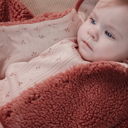 Little Dutch Babyjasje Teddy Pink Blush - Babywinkel - 8721122583456