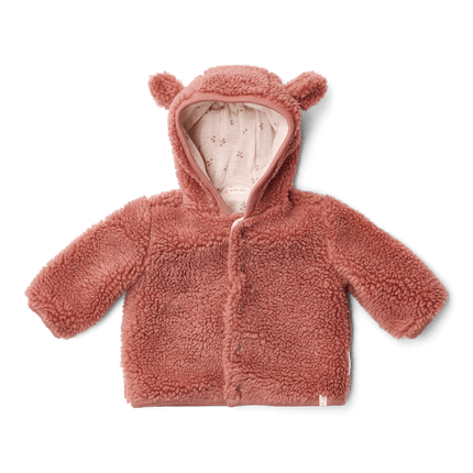 Little Dutch Babyjasje Teddy Pink Blush - Babywinkel - 8721122583456