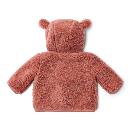 Little Dutch Babyjasje Teddy Pink Blush - Babywinkel - 8721122583456