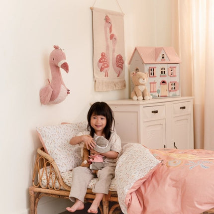 Little Dutch Dekbedovertrek Ledikant Blooming Safari Roze koop je bij Babywinkel