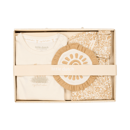 Little Dutch Giftbox Beige Safari Friends koop je bij Babywinkel