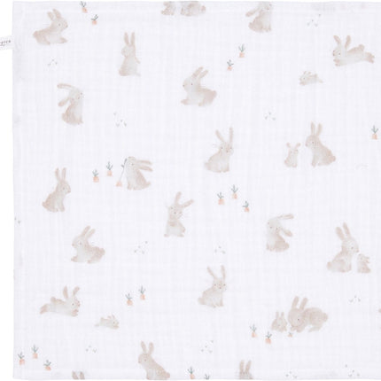 <tc>Little Dutch</tc> Drap-housse Berceau Blanc Baby Bunny