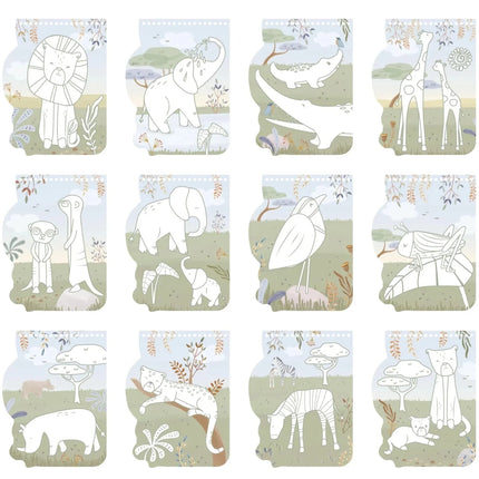 Little Dutch Kleurboek Safari Friends Leeuw koop je bij Babywinkel