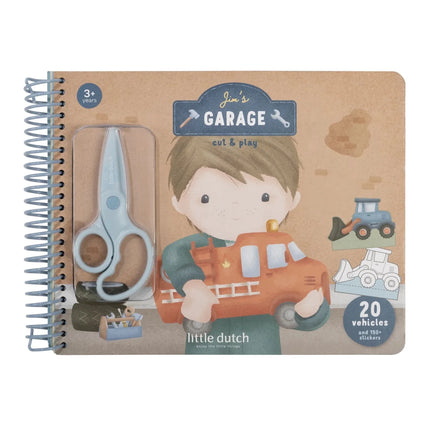 Little Dutch Knutselpakket Bouwvoertuigen Jim koop je bij Babywinkel