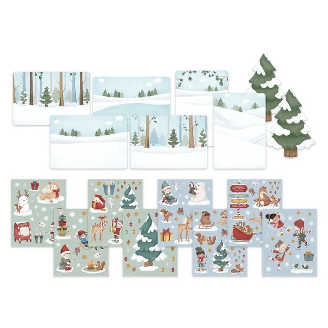 Little Dutch Knutselpakket Kerstkaarten koop je bij Babywinkel