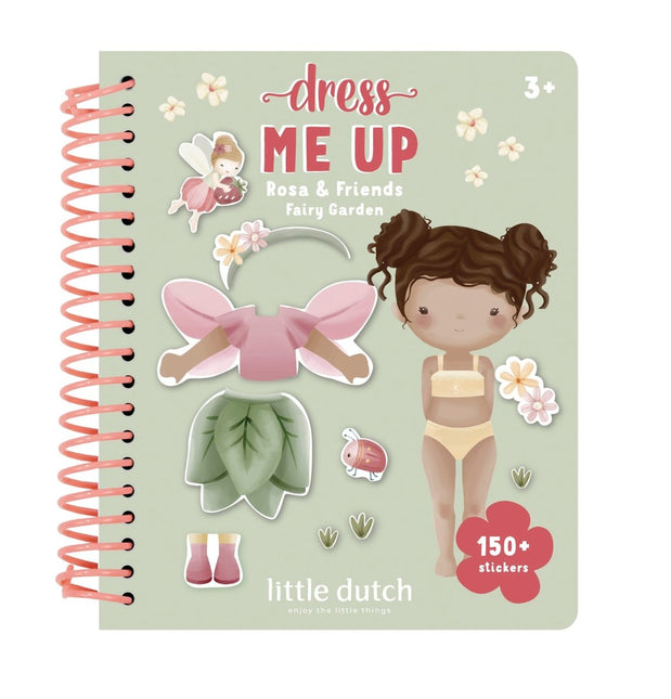 Little Dutch Magnetenboek Rosa Fairy Garden 24 Bladzijdes koop je bij Babywinkel