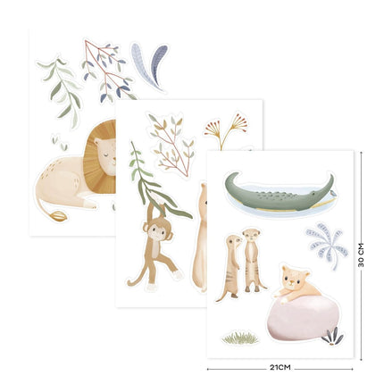 Little Dutch Muursticker Safari Leo koop je bij Babywinkel