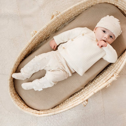 Little Dutch Overslag Shirt Baby Lange Mouw Creme - Babywinkel - 8721122582510