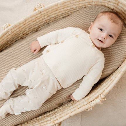 Little Dutch Overslag Shirt Baby Lange Mouw Creme - Babywinkel - 8721122582510