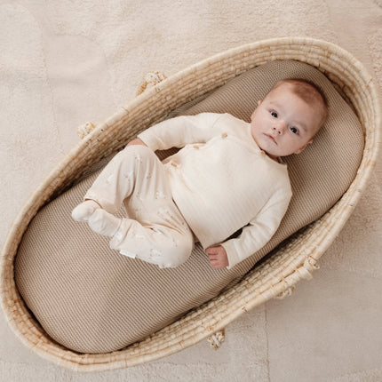 Little Dutch Overslag Shirt Baby Lange Mouw Creme - Babywinkel - 8721122582510