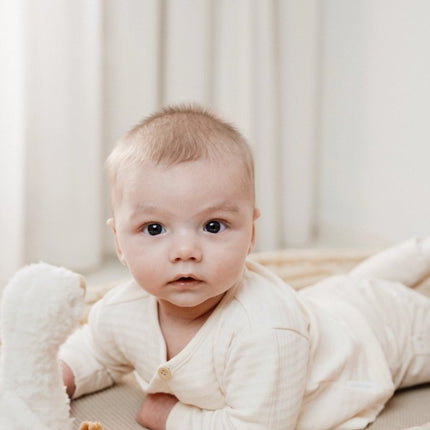 Little Dutch Overslag Shirt Baby Lange Mouw Creme - Babywinkel - 8721122582510