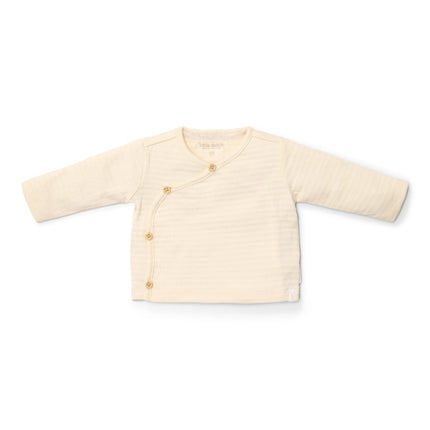 Little Dutch Overslag Shirt Baby Lange Mouw Creme - Babywinkel - 8721122582510