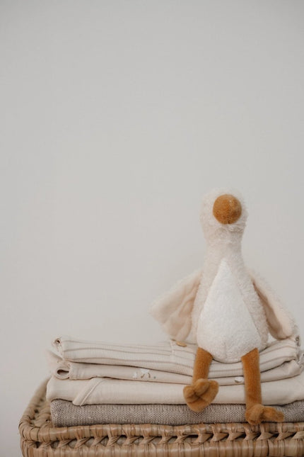 Little Dutch Overslag Shirt Baby Lange Mouw Creme - Babywinkel - 8721122582510