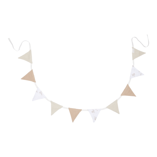 <tc>Little Dutch</tc> Guirlande Hydrophile Blanc Beige Baby Bunny