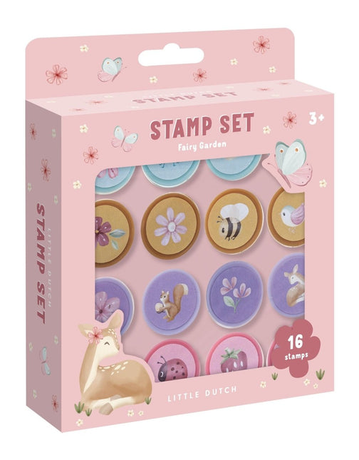Little Dutch Stempelset Fairy Garden 12St koop je bij Babywinkel