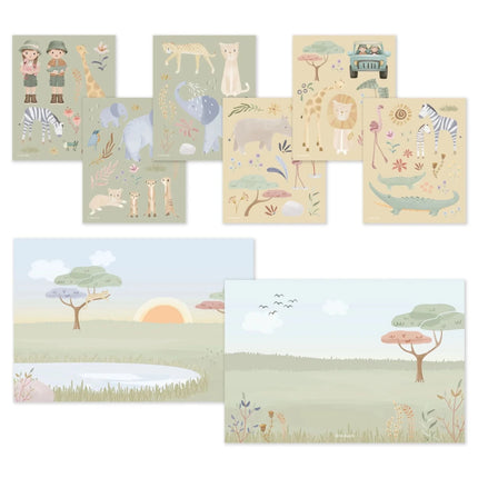 Little Dutch Stickers Jim En Rosa Jungle koop je bij Babywinkel
