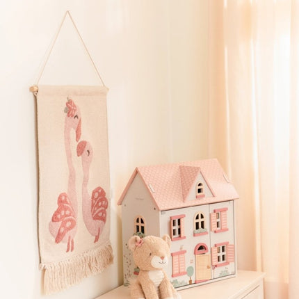 Little Dutch Wandtapijt Flamingo koop je bij Babywinkel